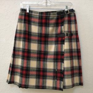 Archie Brown & Son of Bermuda Vintage Plaid Skirt